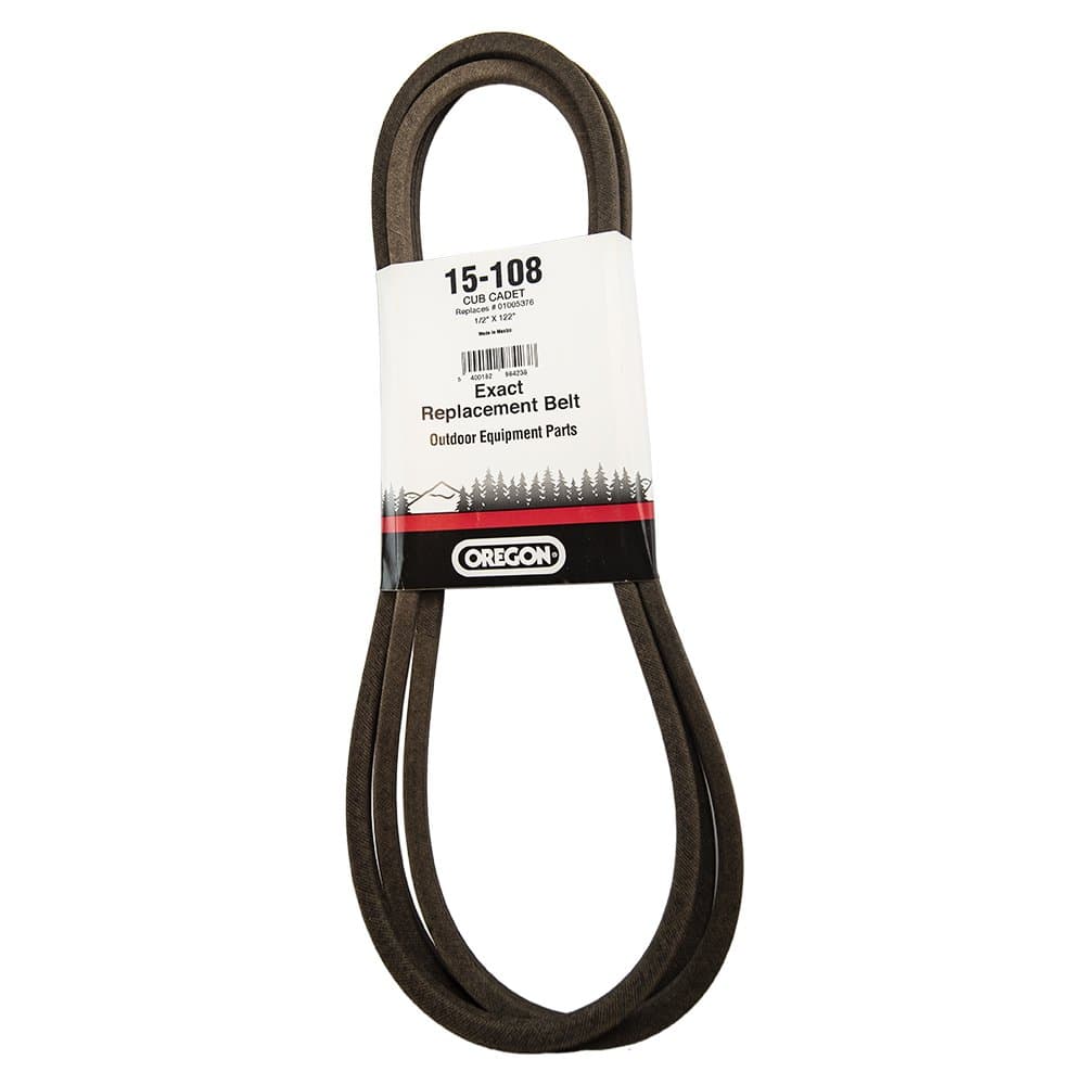 15-108 BELT,CUB CADET 01005376,1/2 X