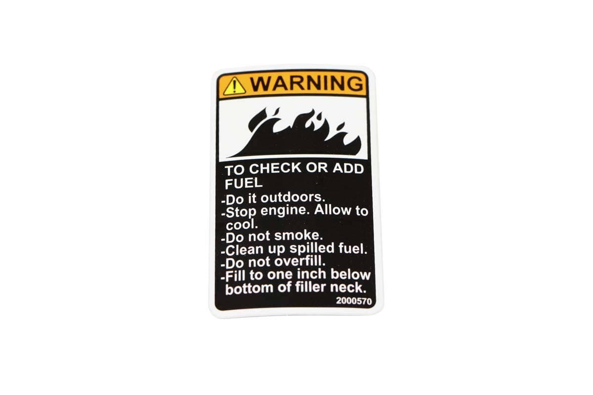 Label Warn Fuel Pict.