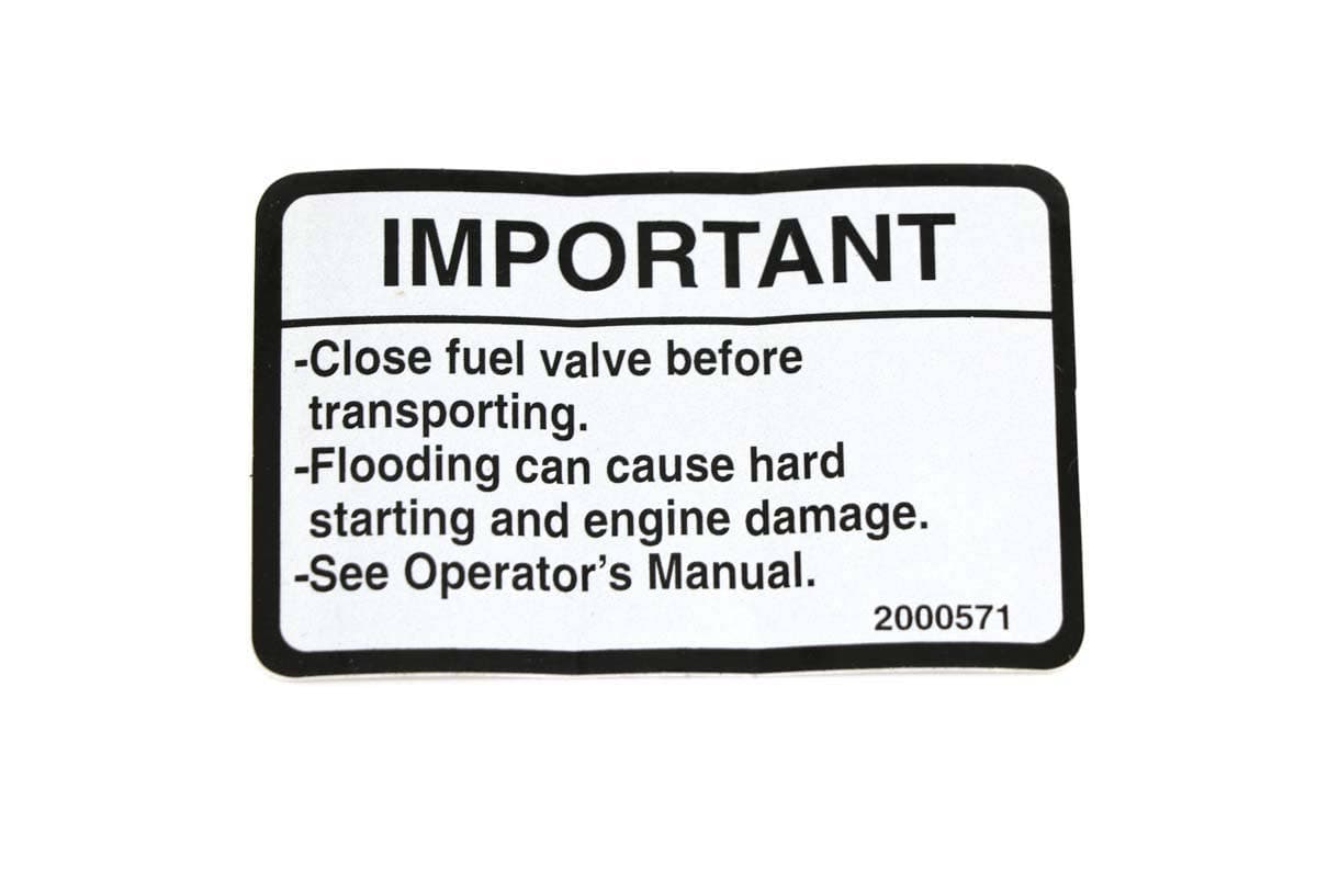 Label - Important