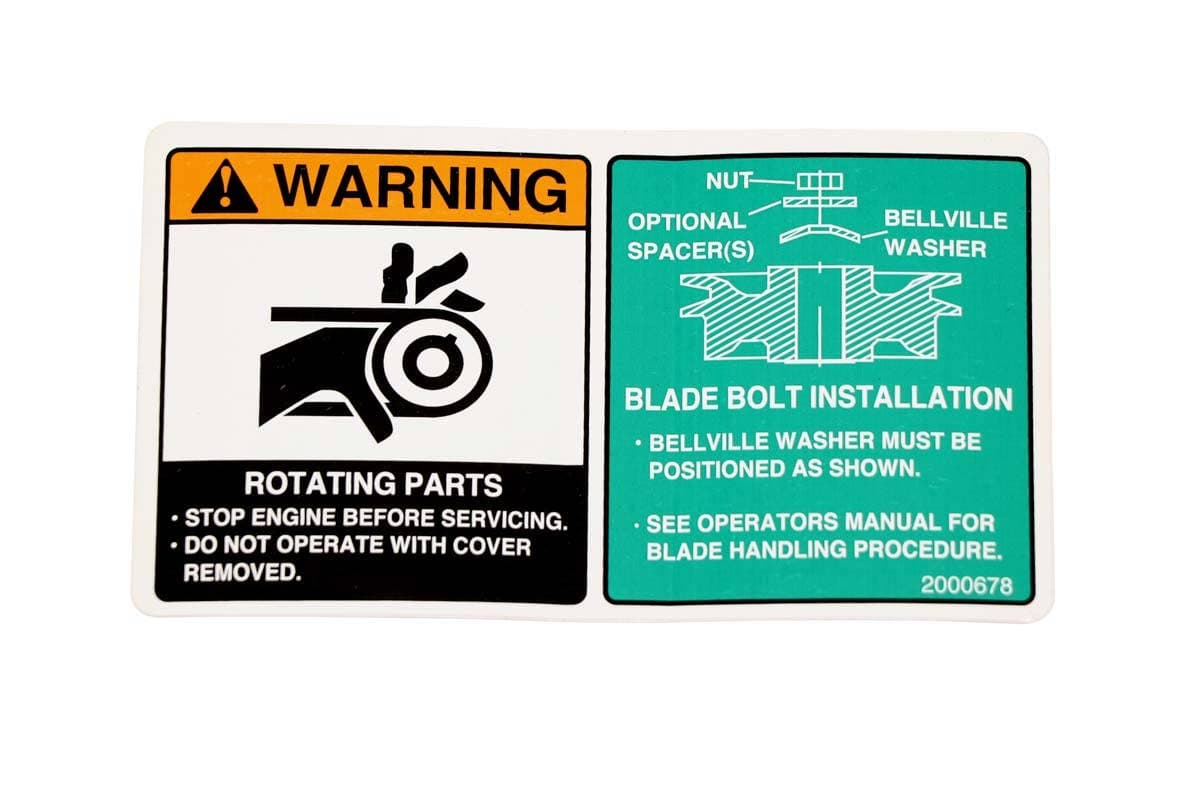 Label - Rot Parts/B-Washer