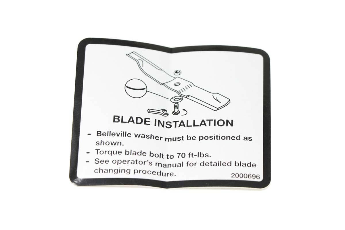 Lbl - Blade Install