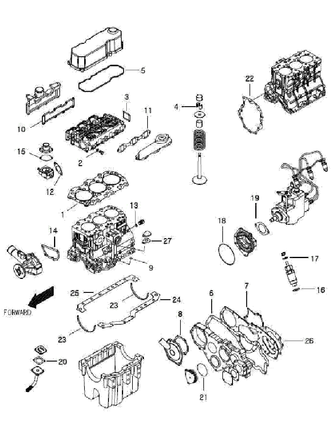Gasket Rocker Cover Egq115
