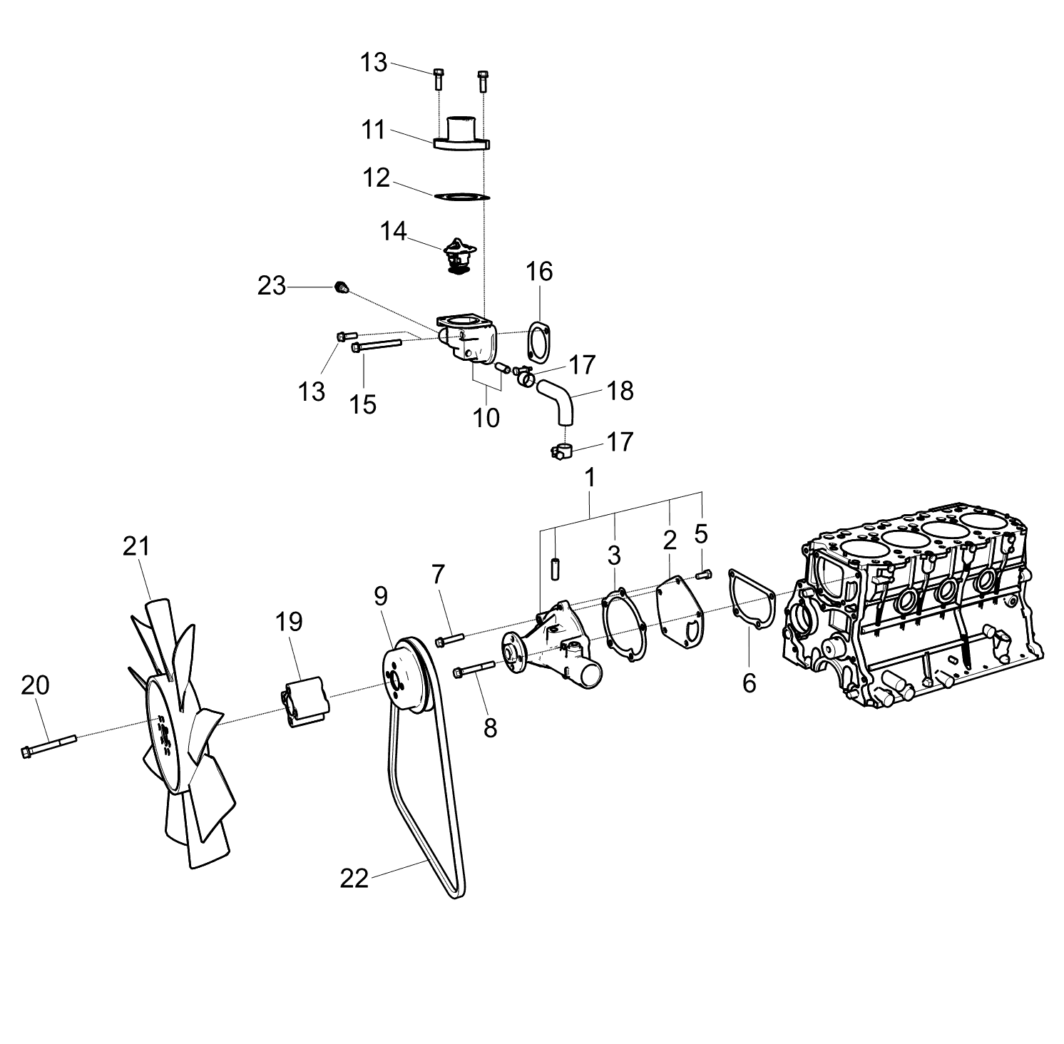 Case Assy Thermostat Q135