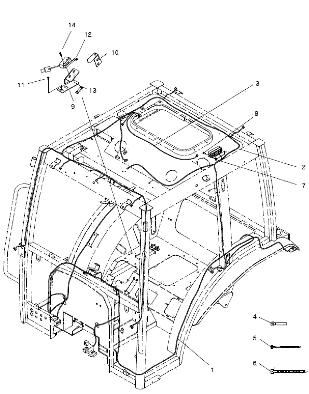 Harness Main(cabin) Trg730