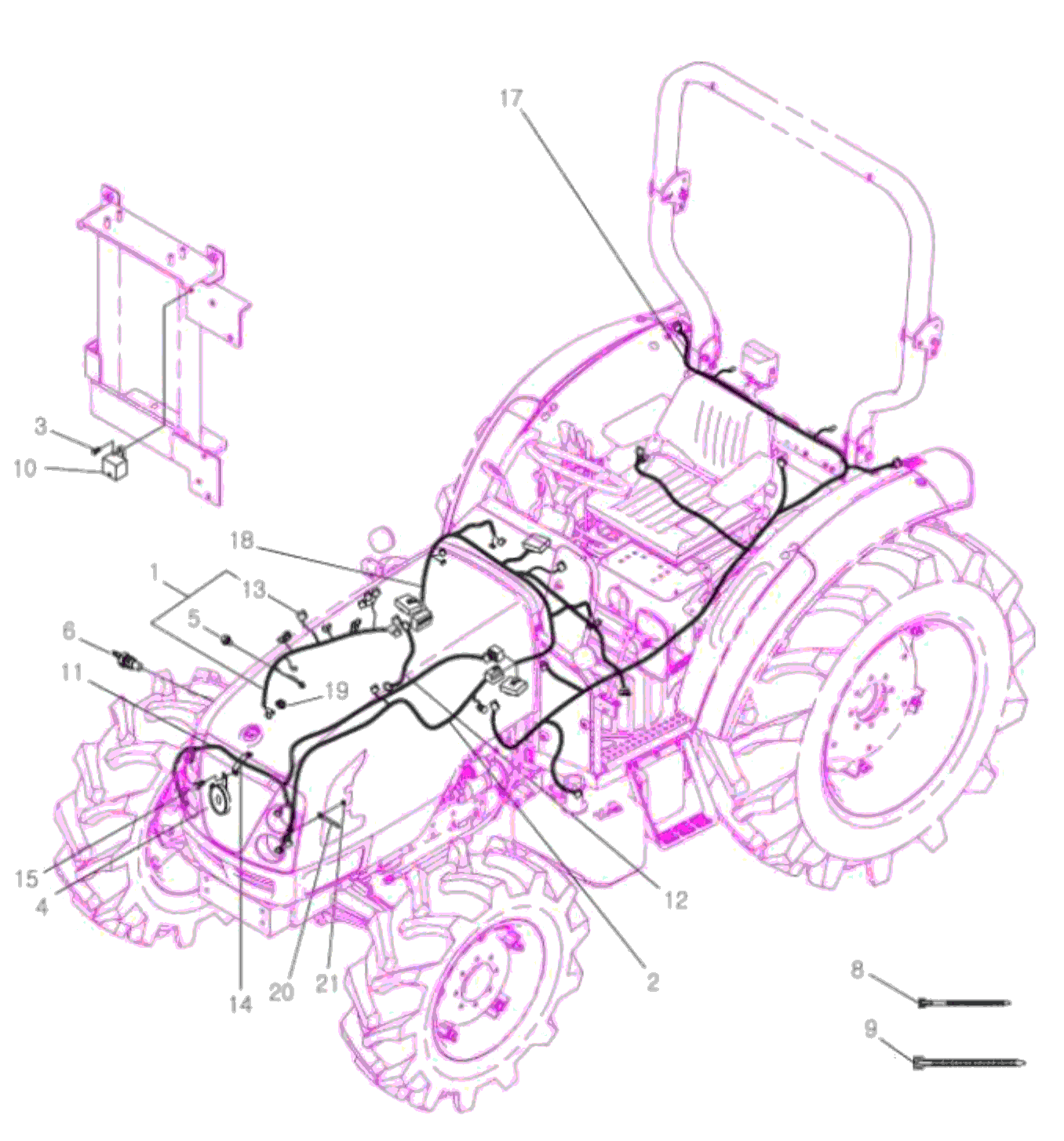 Harness Engine(s4s) Trg730