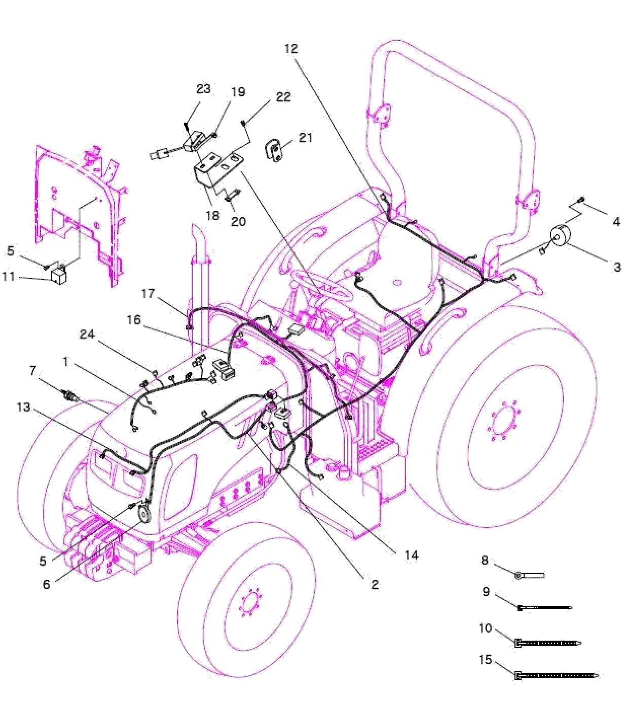 Harness Middle Trg730
