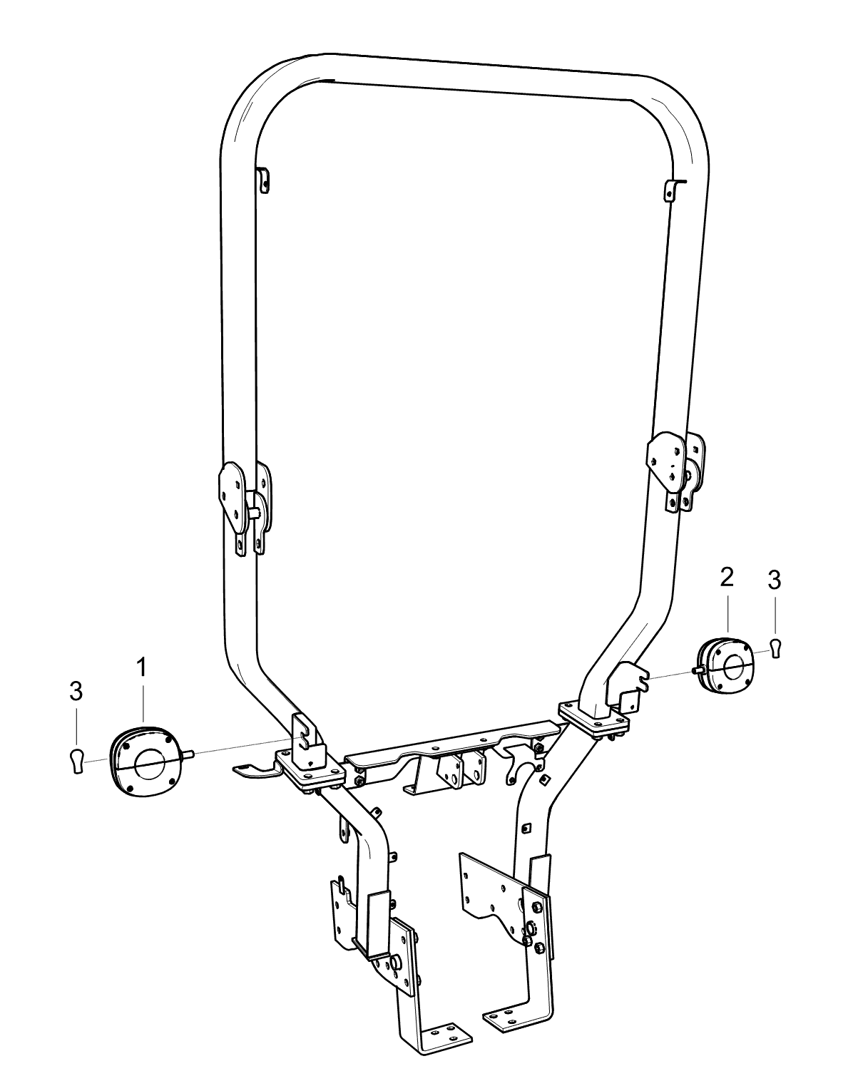 LS Tractor Bulb 21w Trg760 diagram, part 40007207