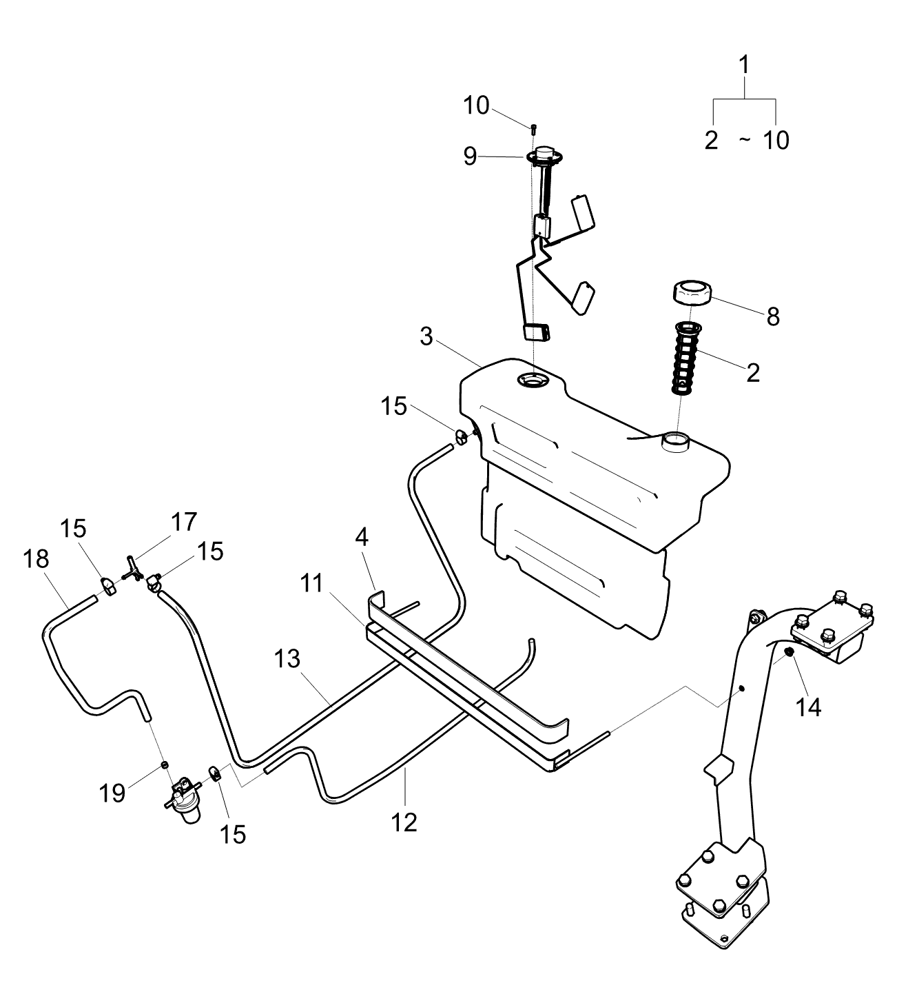 Tank Fuel Trg040