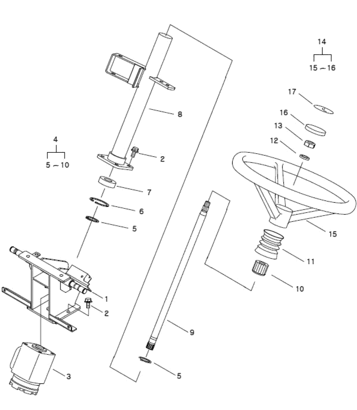 Wheel Steering Trg630