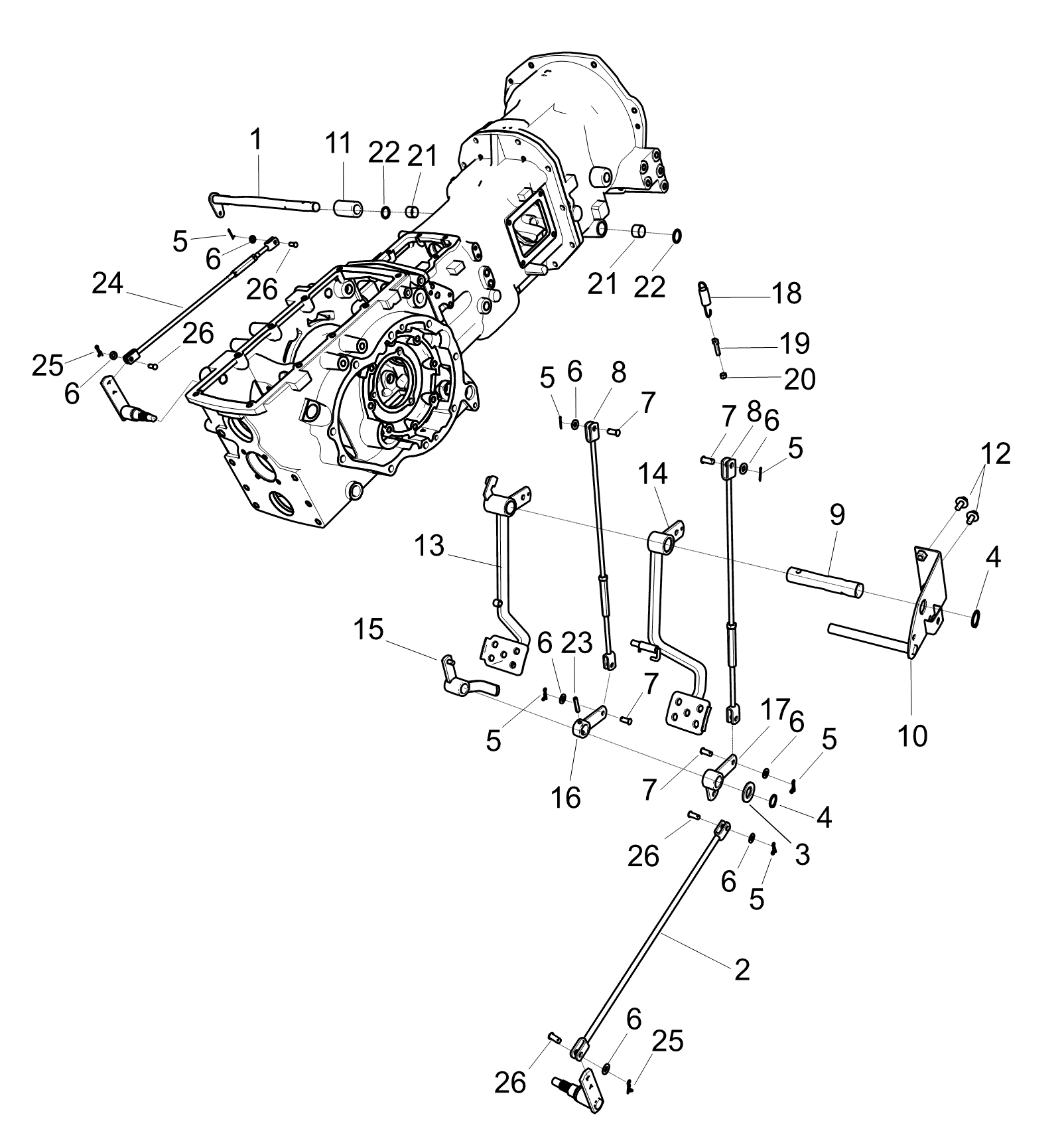 Stopper Brake Pedal Trg670