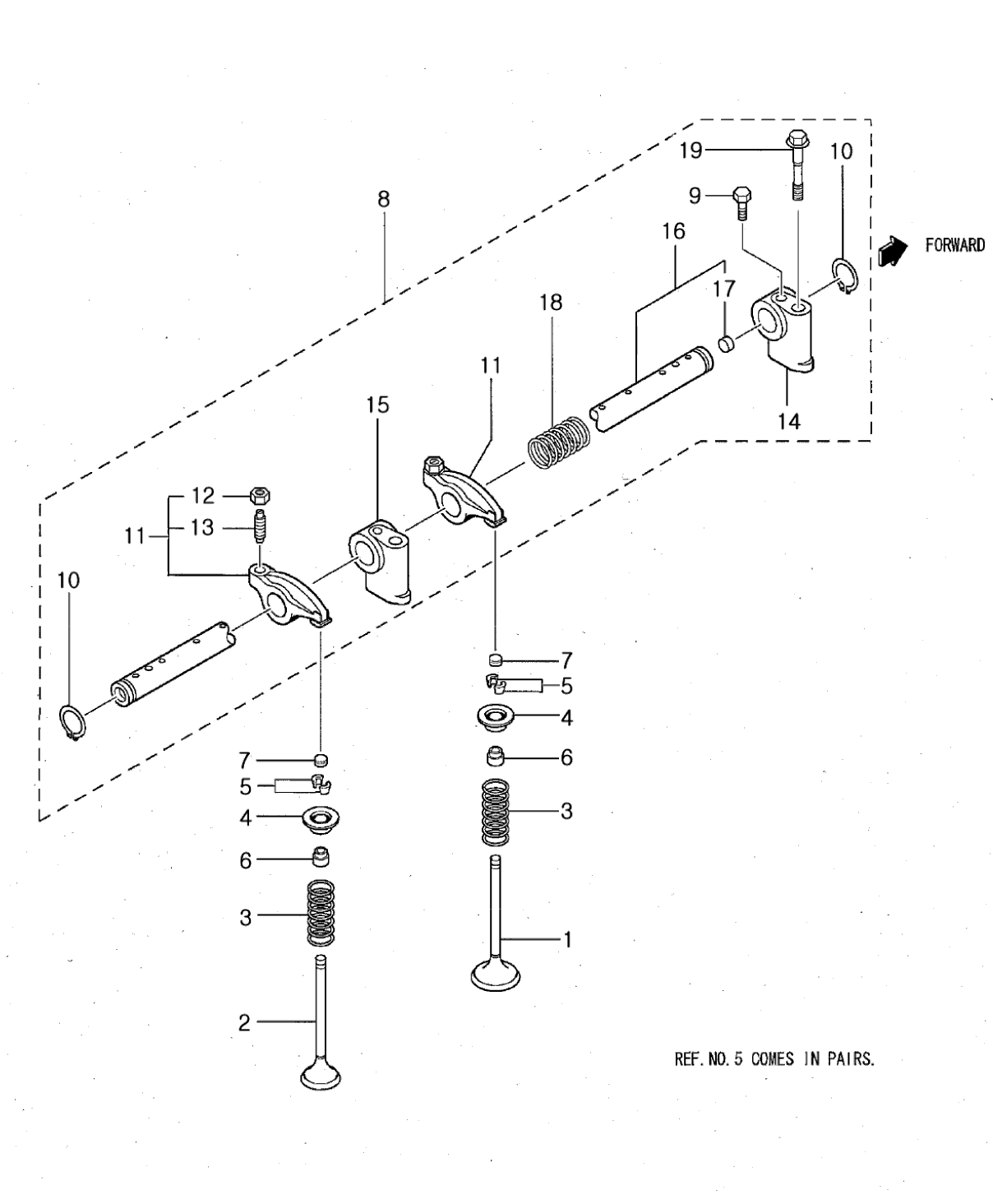 Nut F232508000 MHI
