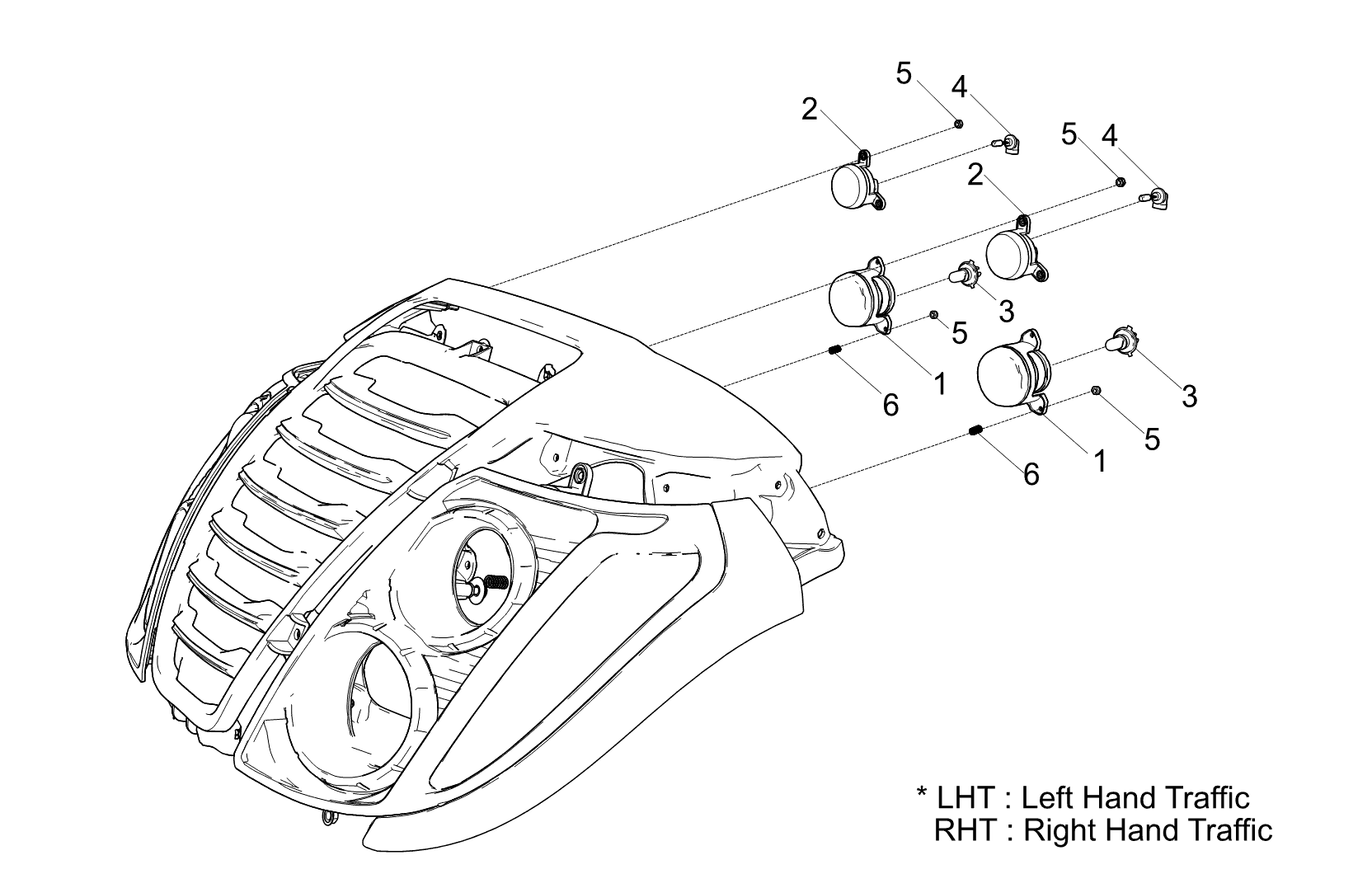 LS Tractor Bulb 12v/27w Ge881 Trg760 diagram, part 40162031