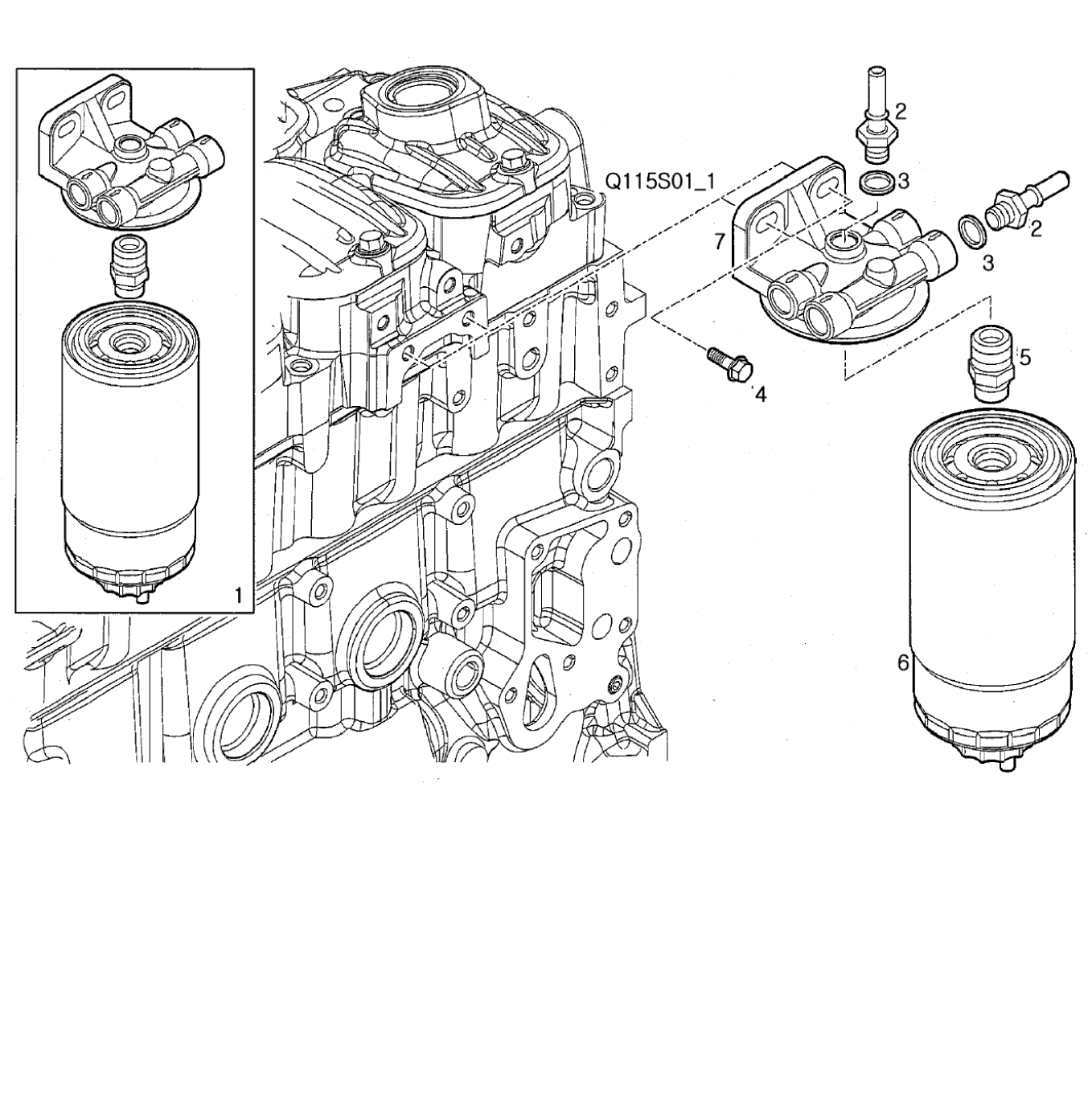 Cartridge Fuel Filter Trg010