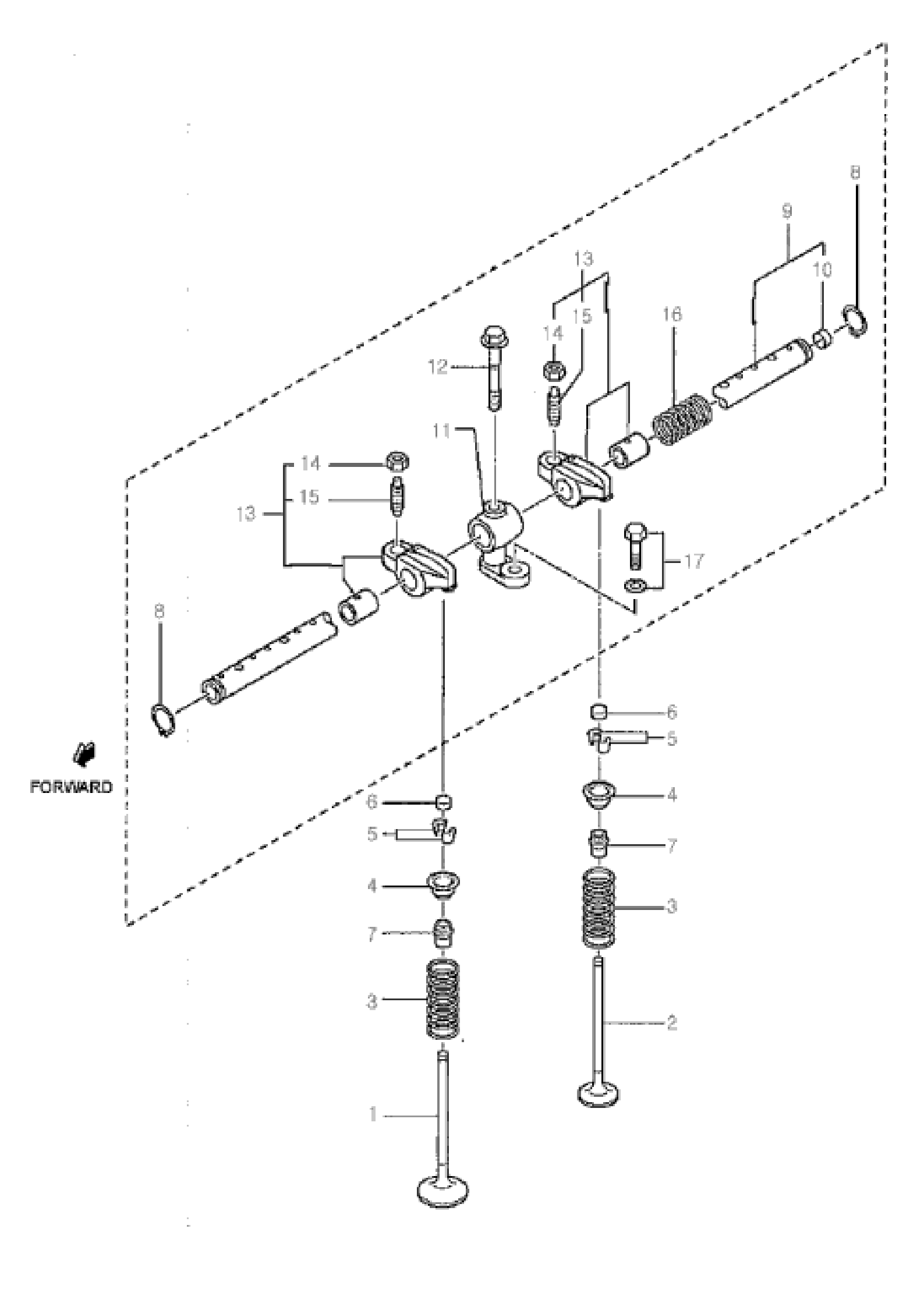 Valve Exh 32a0421100 MHI