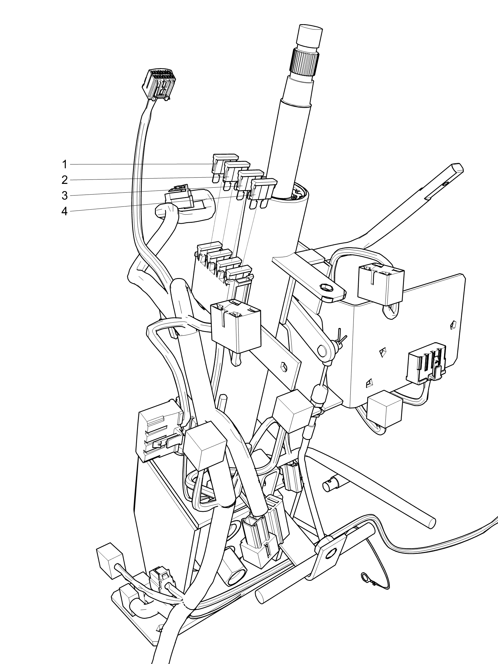LS Tractor Fuse 5a A0751004 diagram, part 40212953