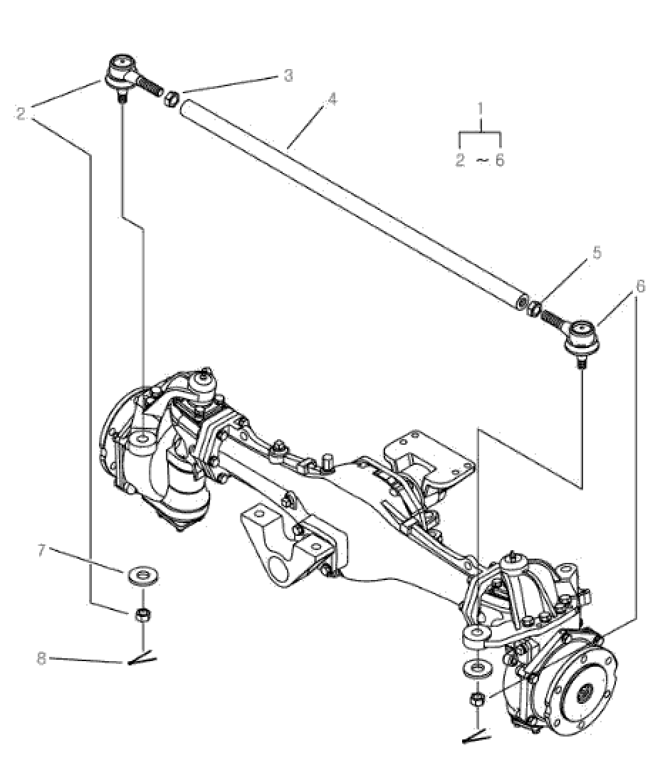 Tie Rod Assy I G610