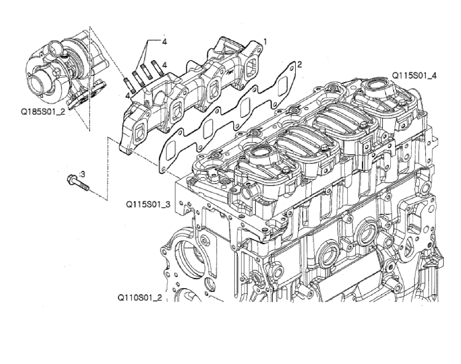 Hexagon Bolt 4895323 Fpt
