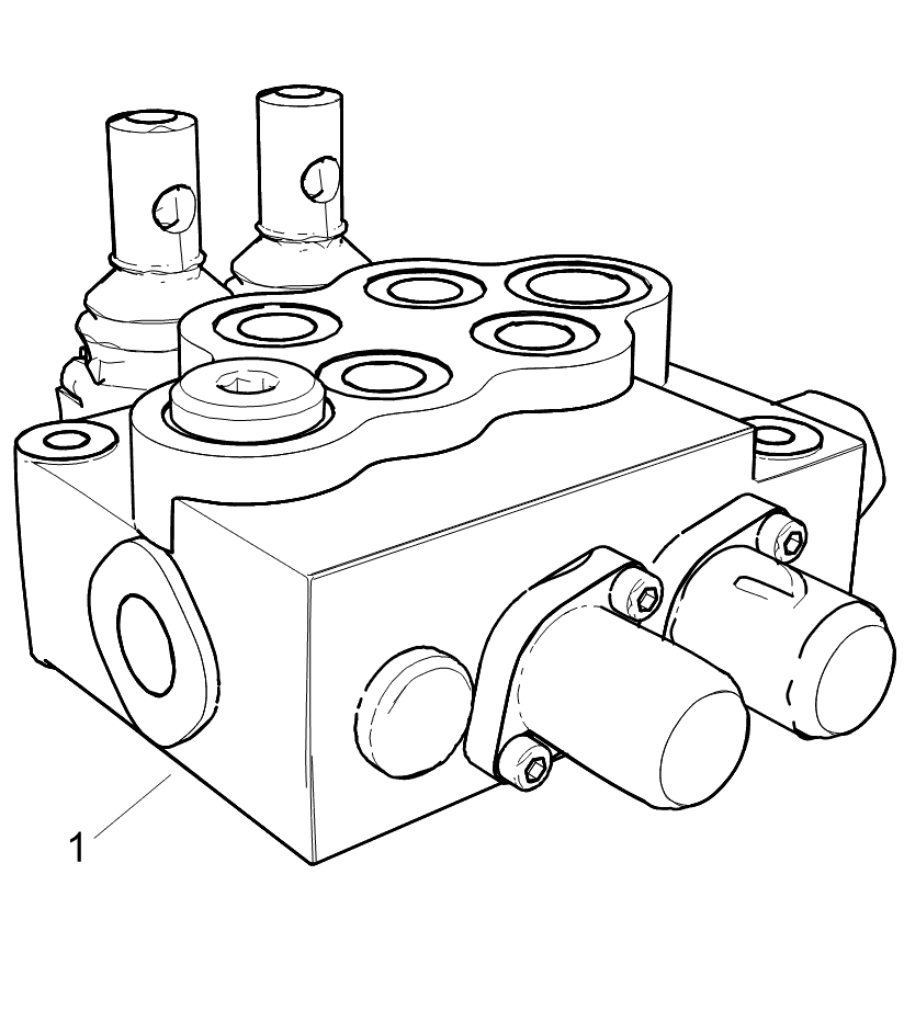 Valve R/c(sd5/2 1s1d) Trg827