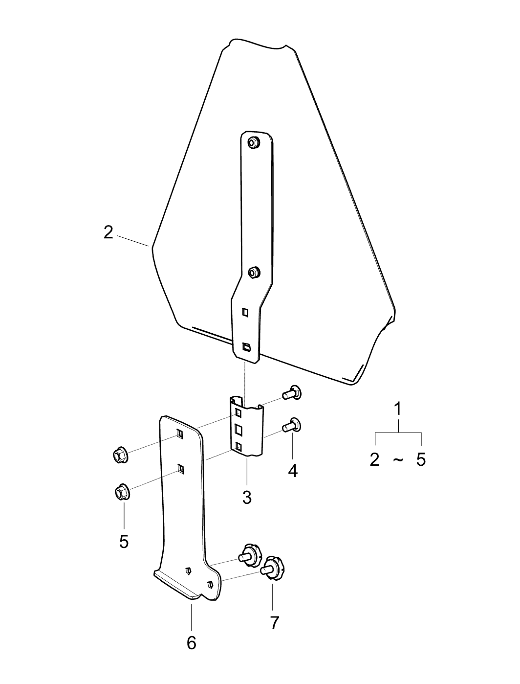 Knob Air Flow Guide Trg170