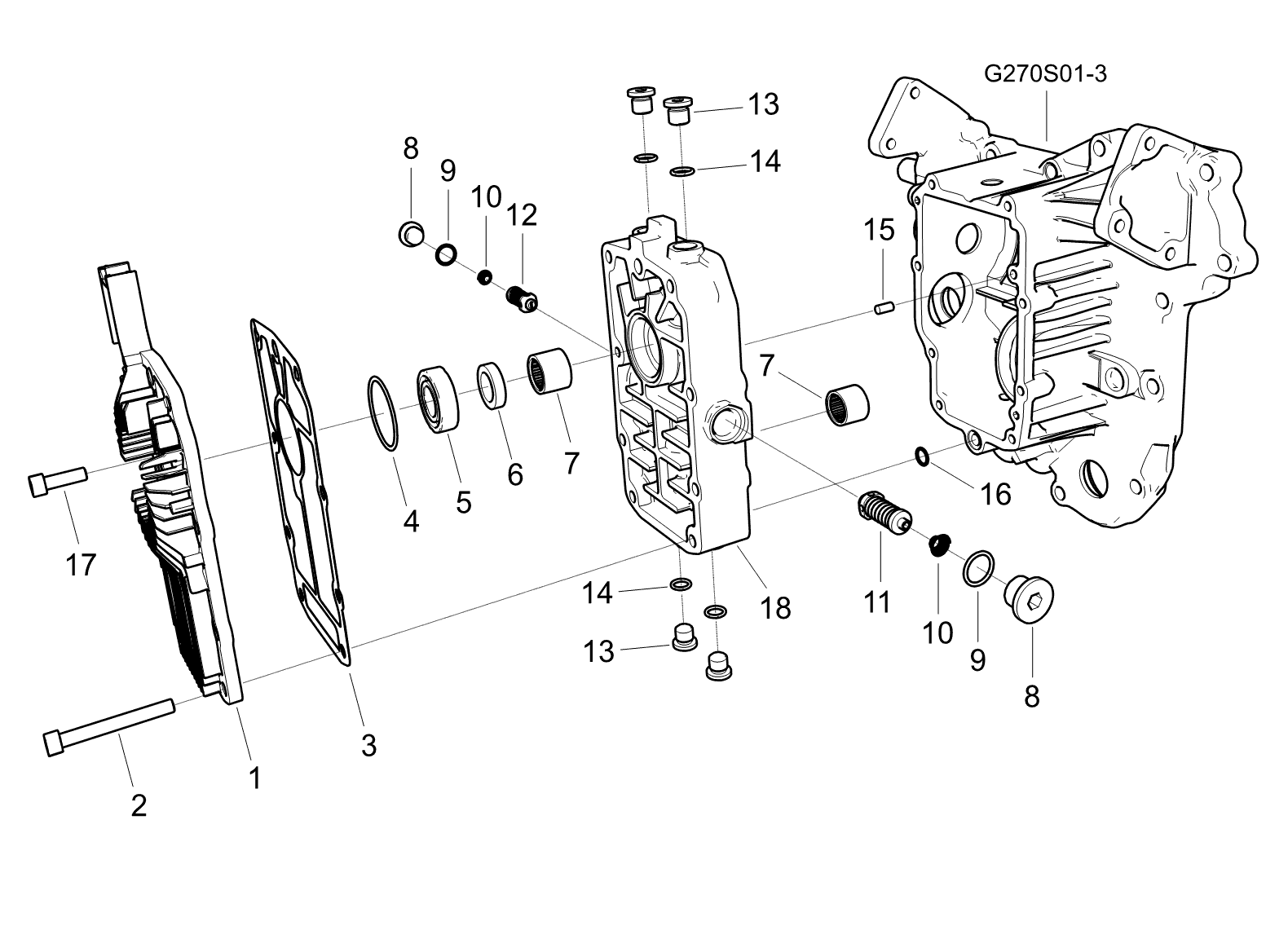 Valve Assy Relief(rh) Trg270