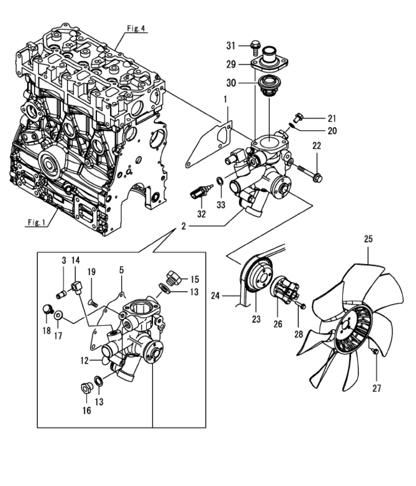 LS Tractor Thermostat, 71c 119717 49800 Yanmar diagram, part 40356033