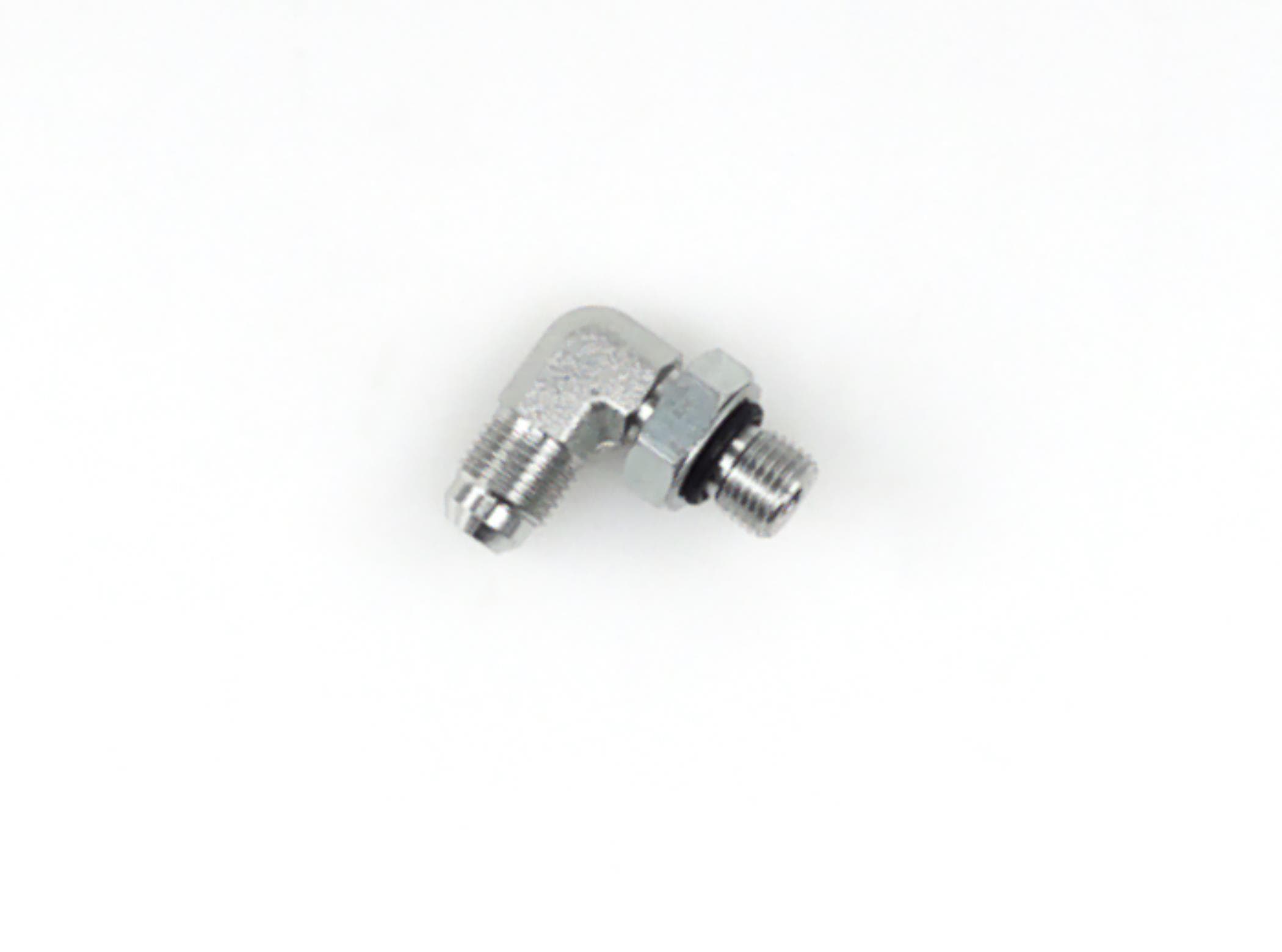 Nipple, 9/16 18unf,hose X Pf1/4,o Ring 90˚