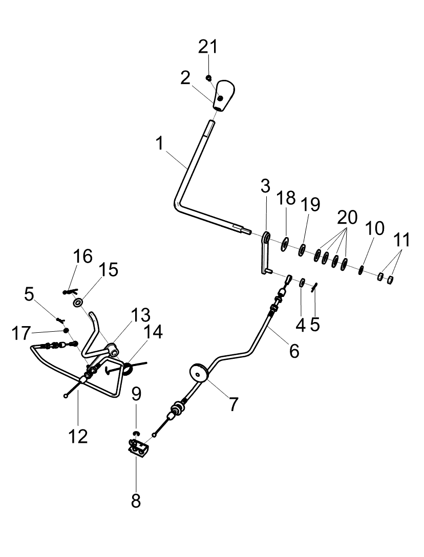 Wire Acc Lever Cp09 Trg100