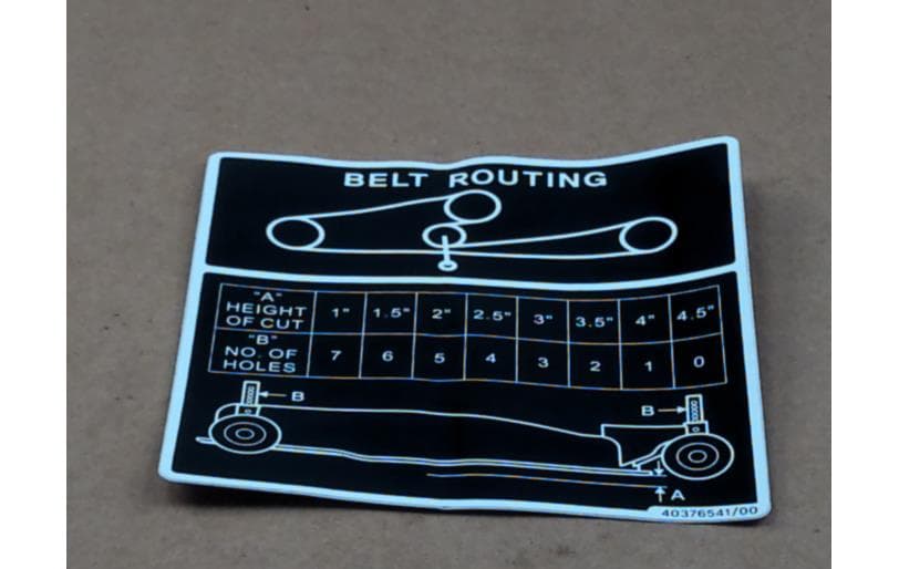 Decal Belt Routing TSMM