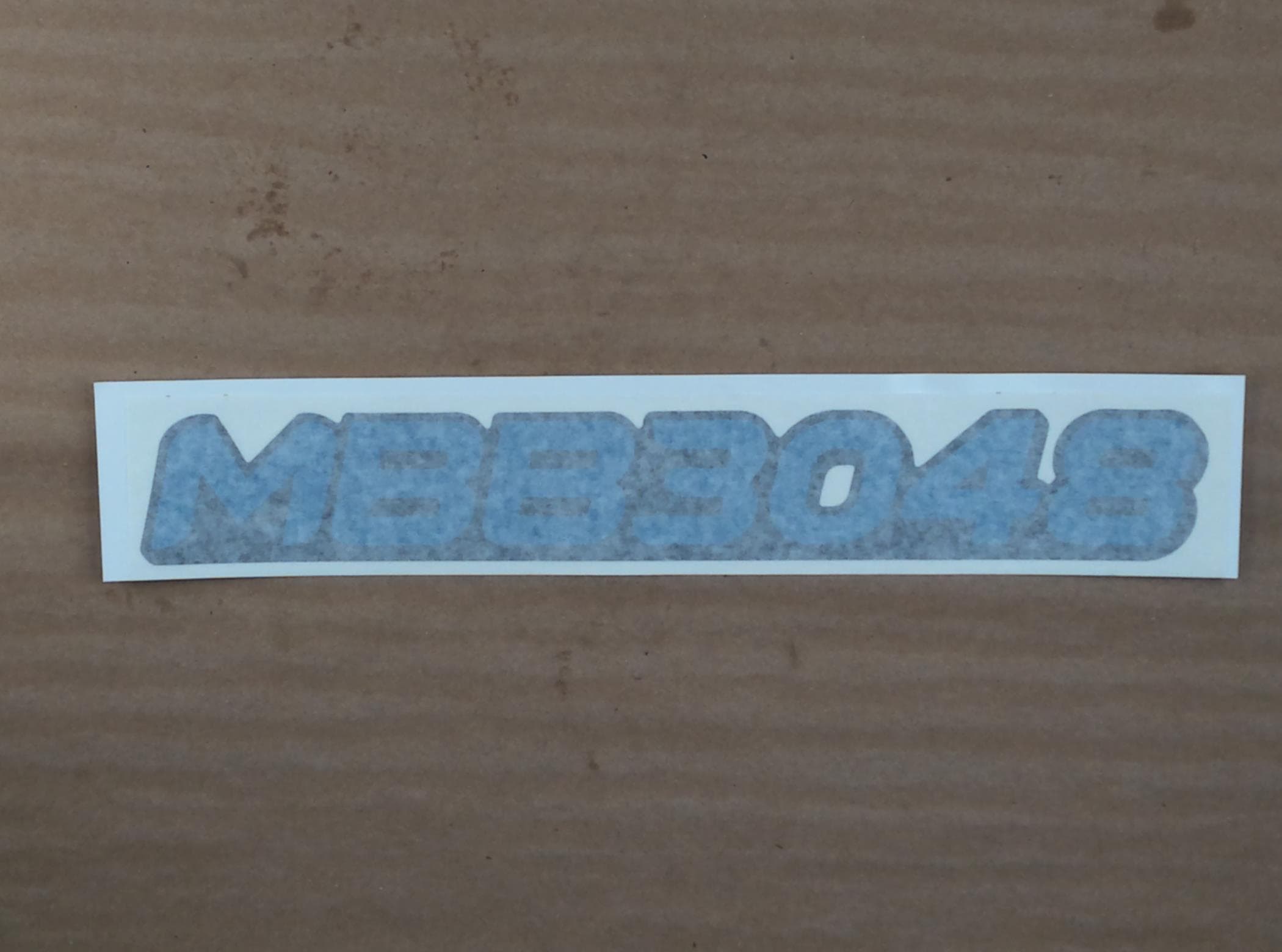 Decal Mbb3048 Bbg980