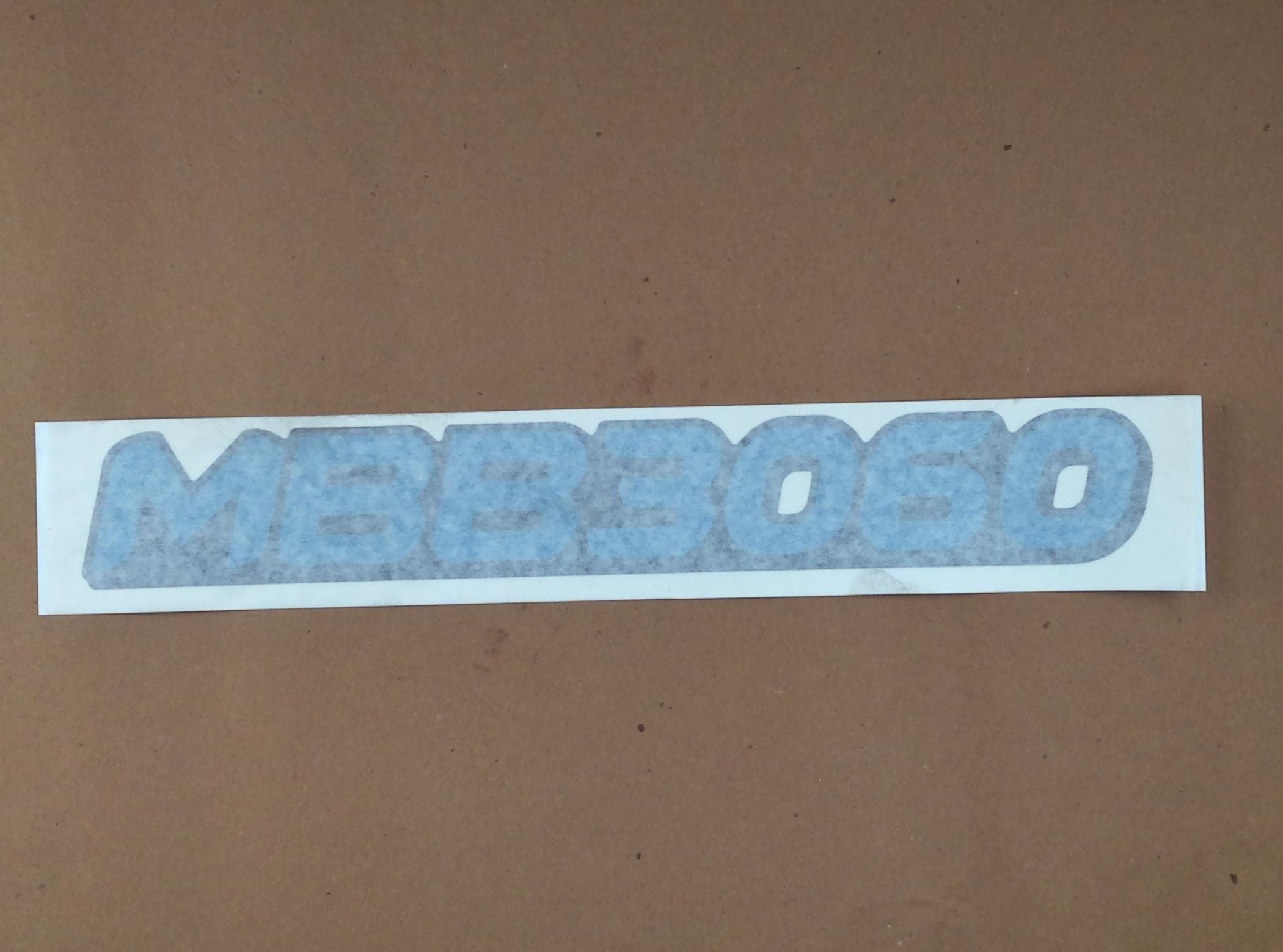 Decal Mbb3060 Bbg980