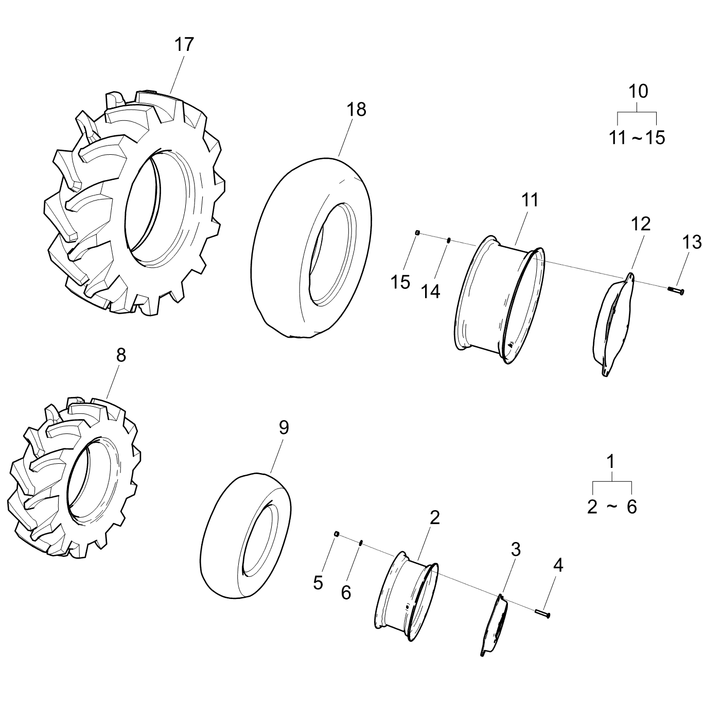 Wheel Assy W9x20 M Silver G490