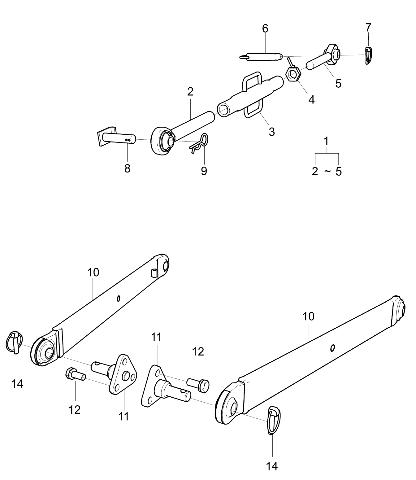 Link Lower Cat2 Mt3e Trg896