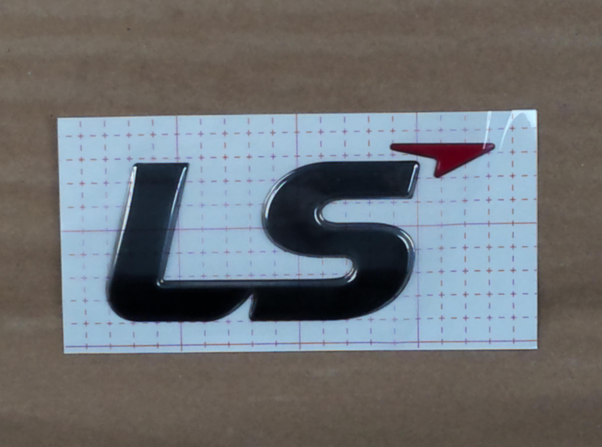 Decal LS Logo(3dg) Trg980