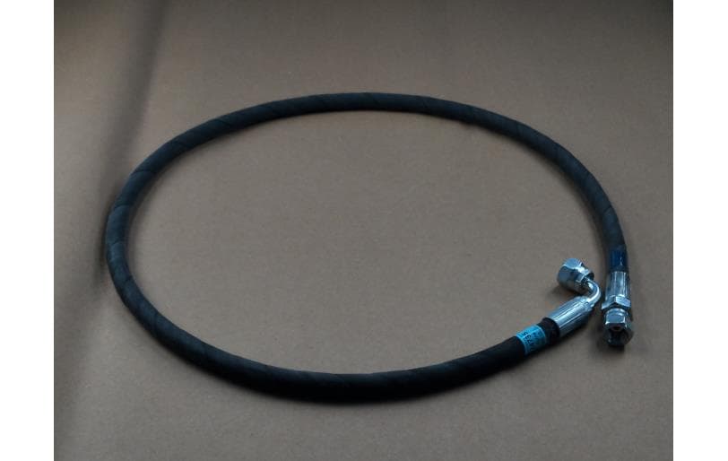 Hose Steering Cylinder Right-hand ROPS