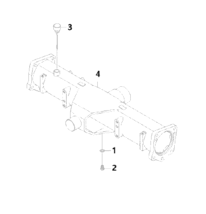 Support Front Axle Ls0011