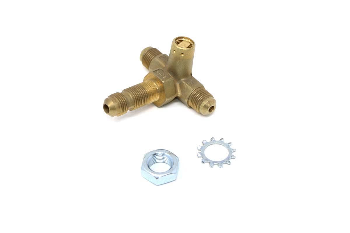 Connector-T,Dual Check Propane