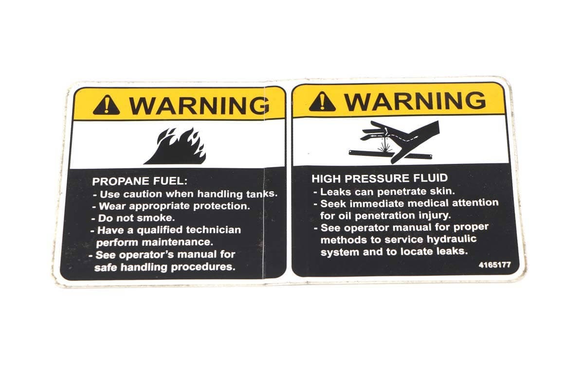 Label-Fuel/Leaks, Propane