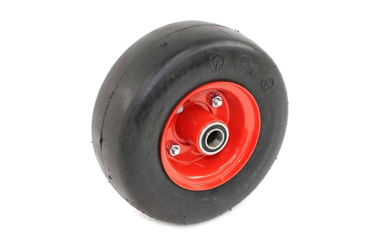 Wheel-Assembly, 9X3.5-4 Noflat Red