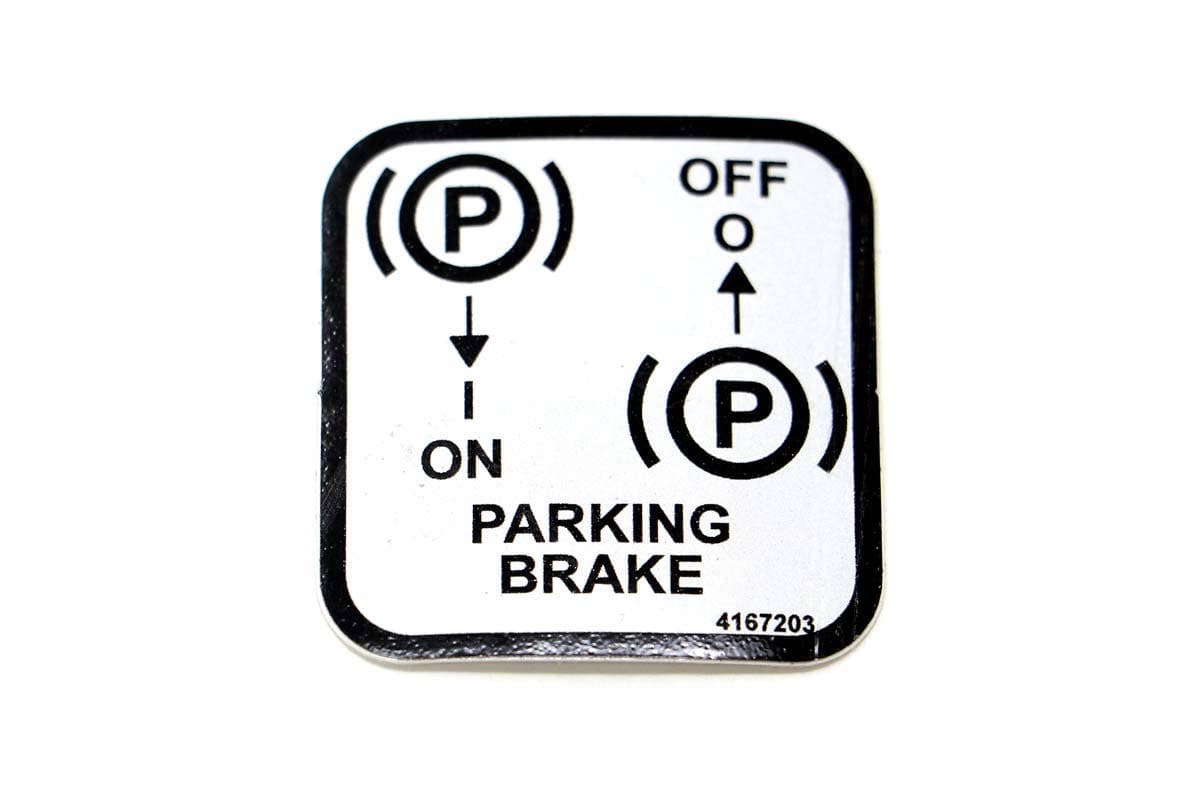 Label-Parking Brake