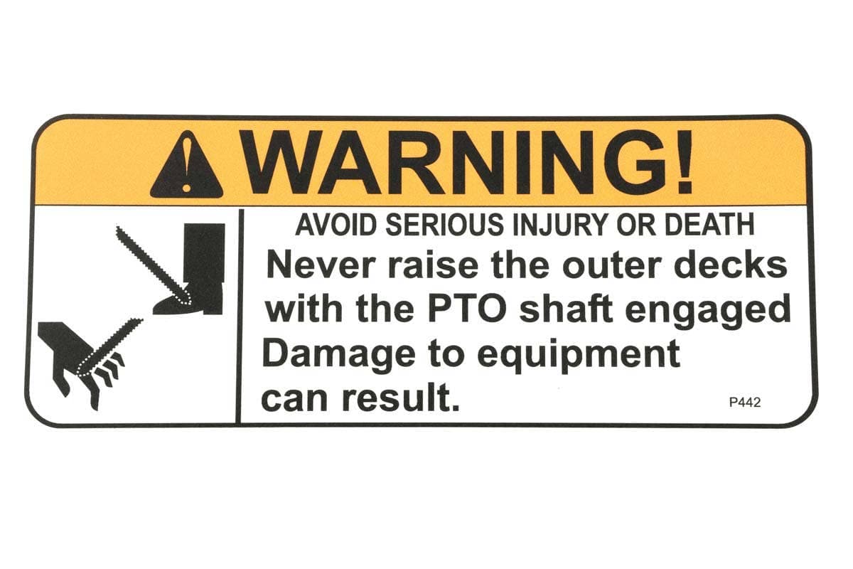 S-Decal,Warning Outter Deck
