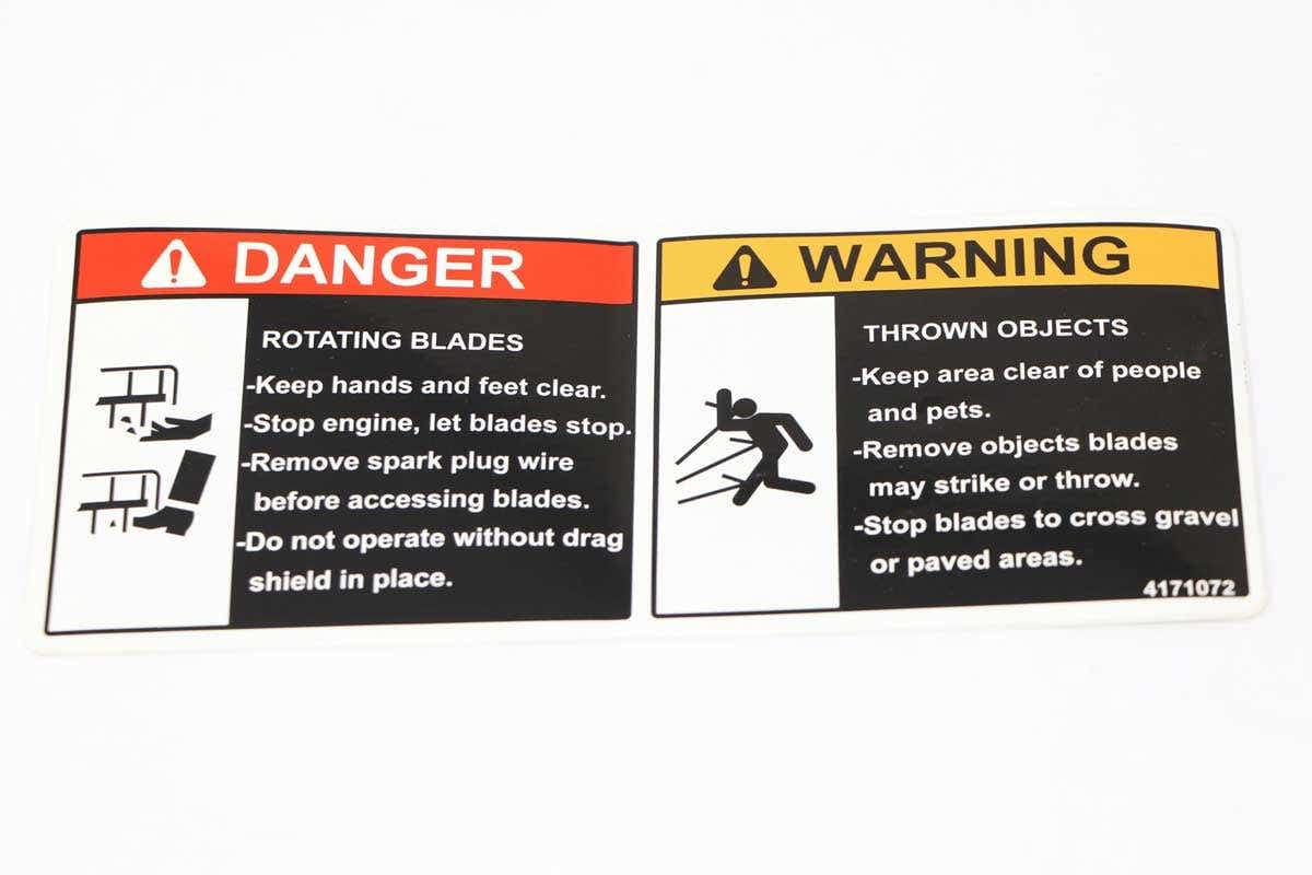 Label-Danger Warning