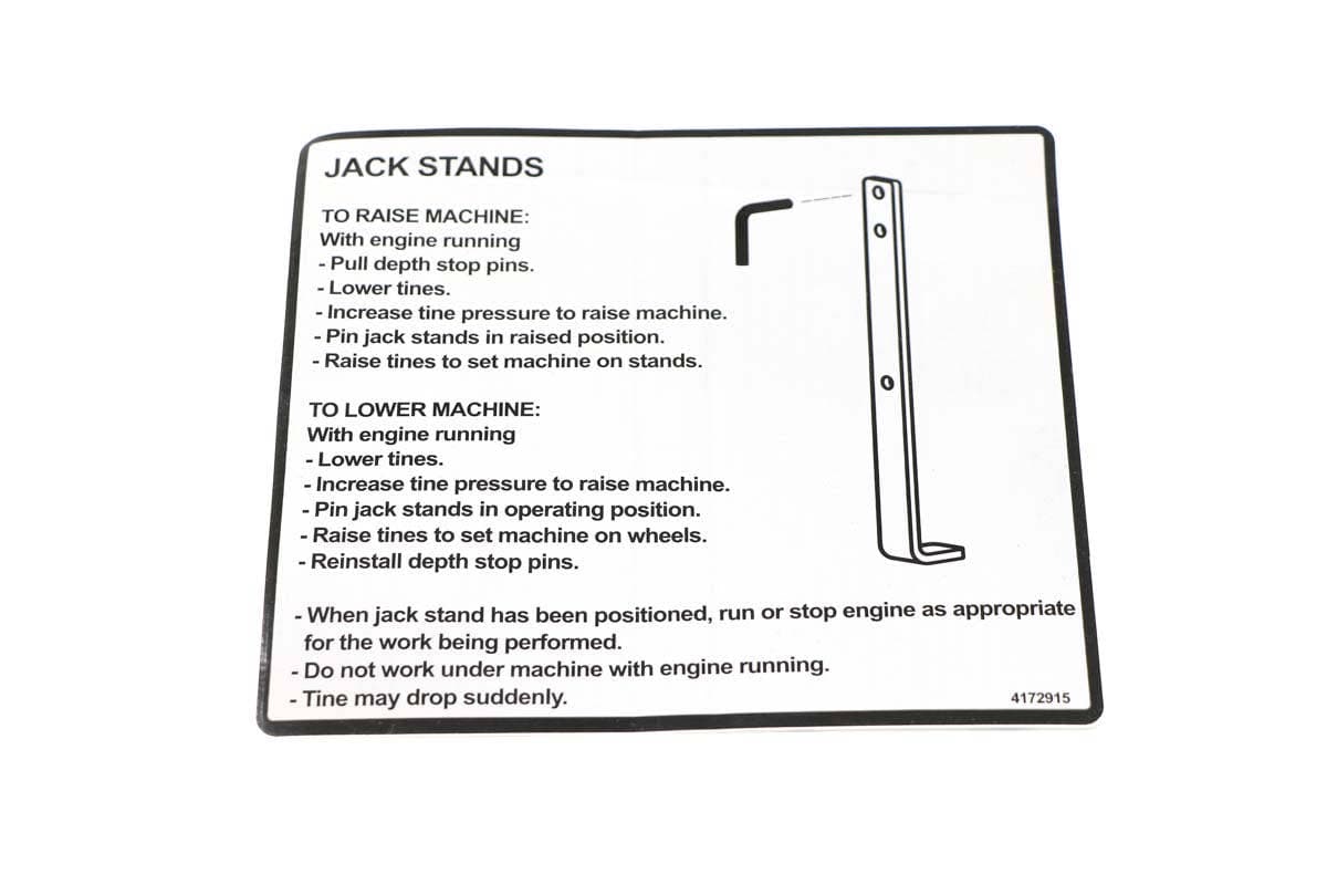 Label-Jackstand