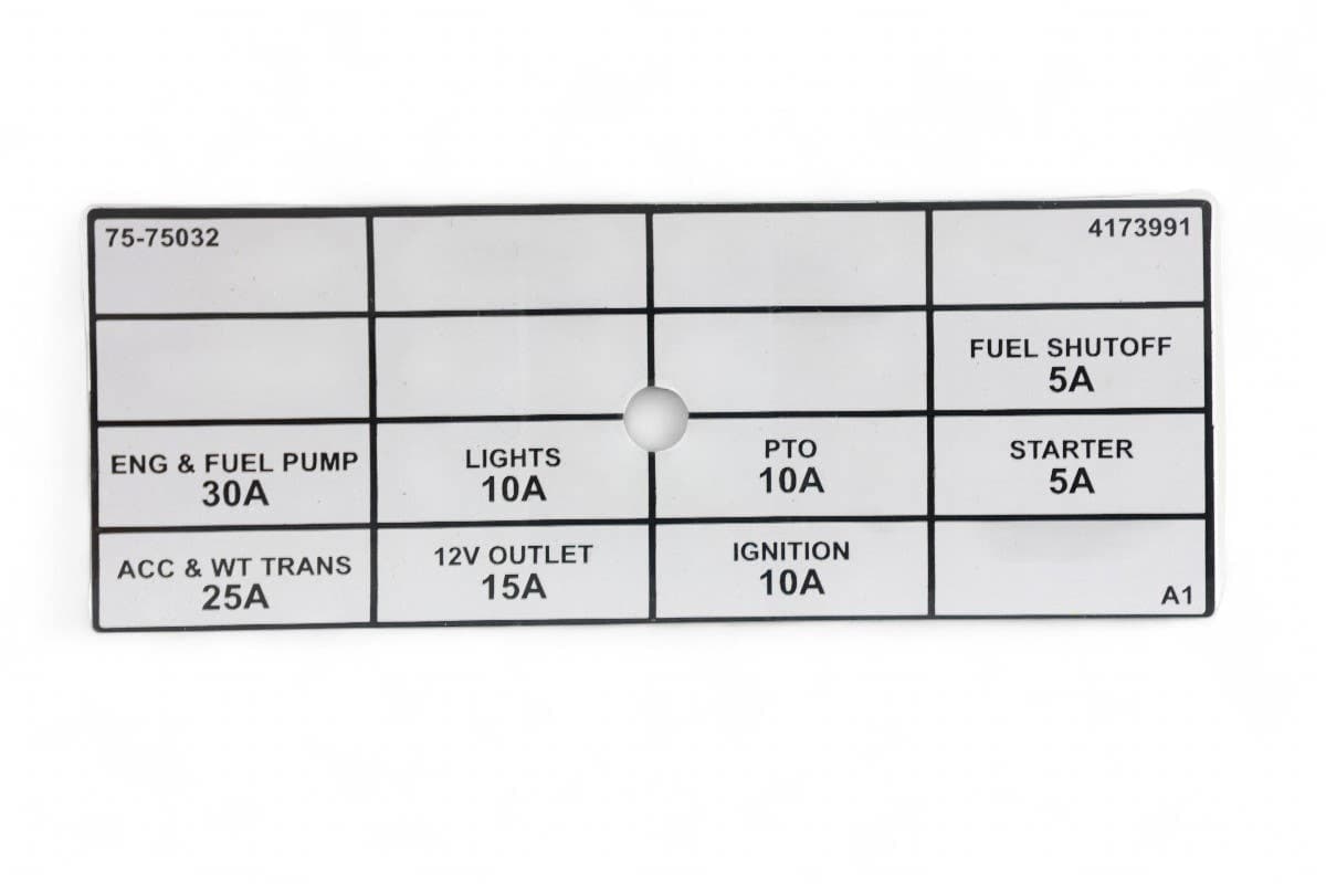 Decal-Lc Fuse
