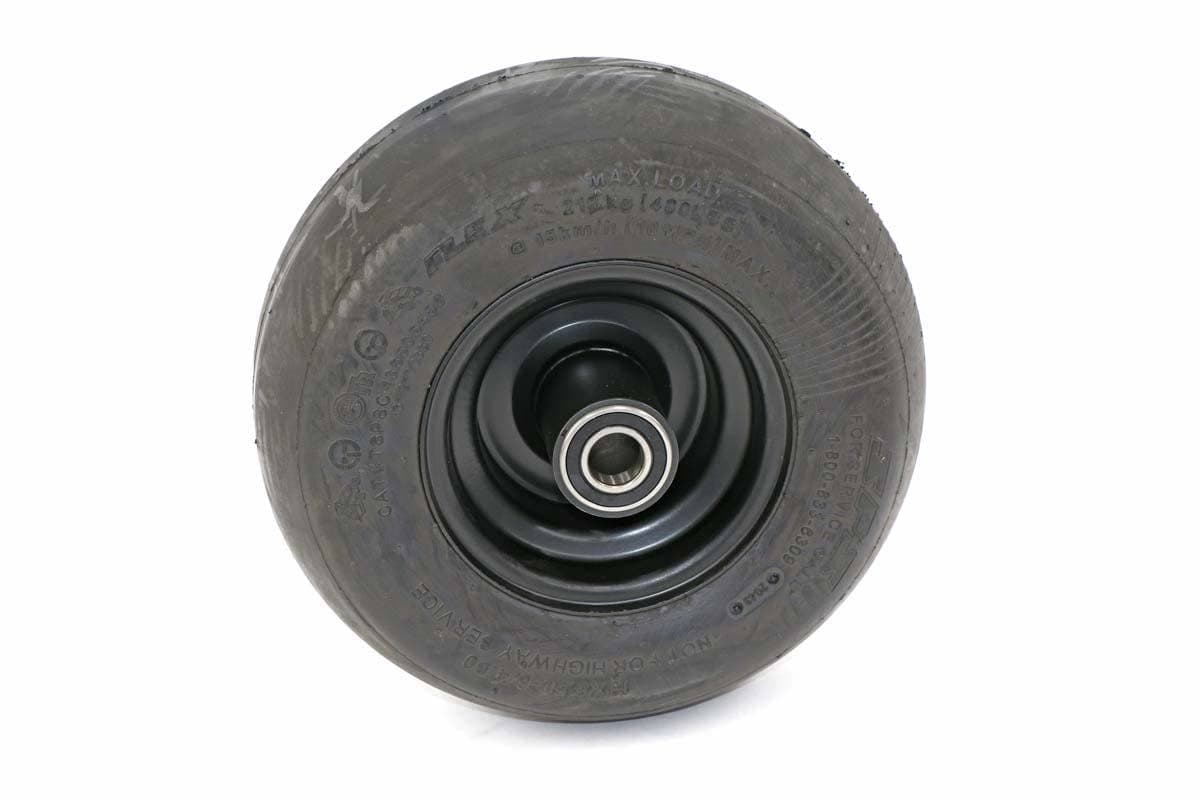 Wheel-Assembly, No Flat Caster Blk
