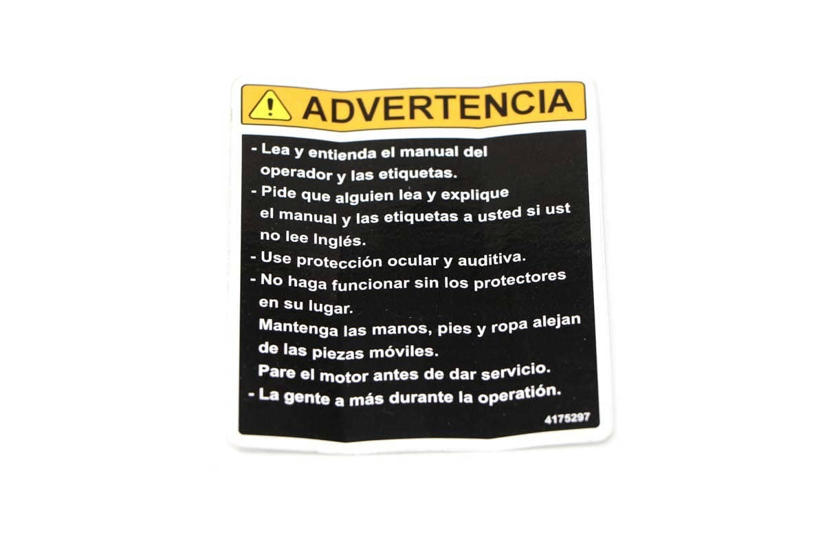 Label-Caution-Spanish