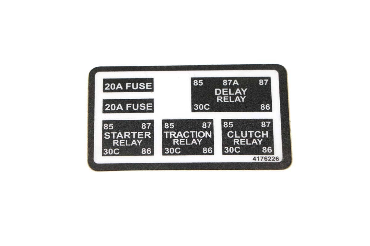 Label-Relay/Fuse I.d.