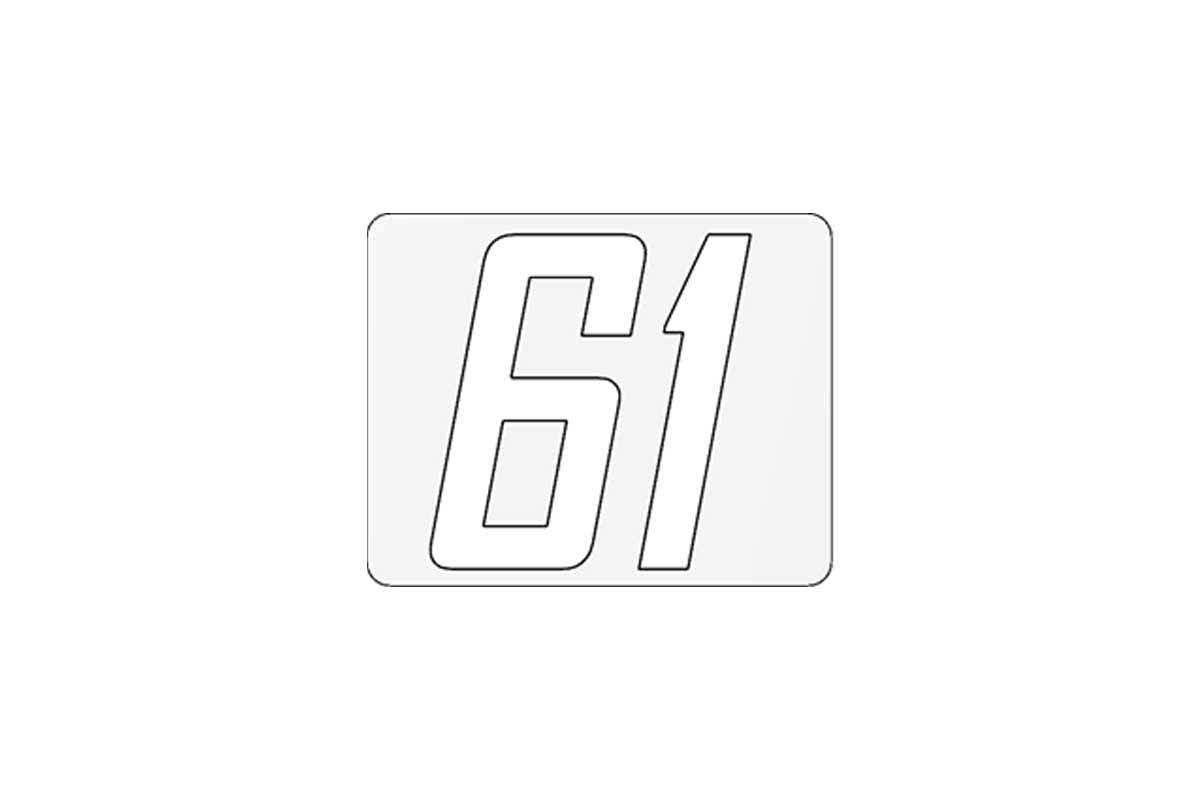 Label-Deck Size, 61