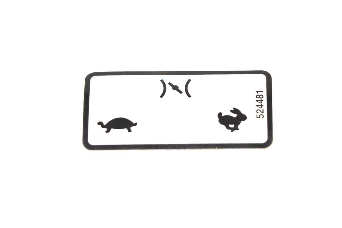Decal Throttle Control