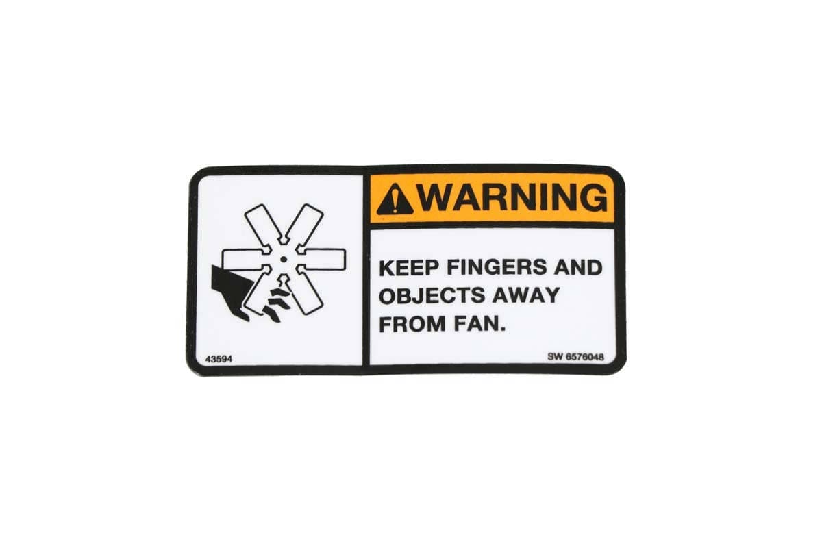 Decal Warning