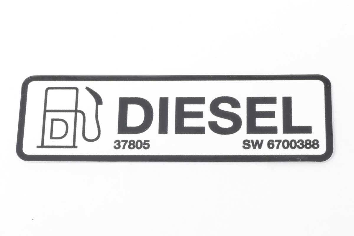 Decal Warning